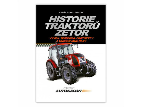 Kniha - História traktorov Zetor